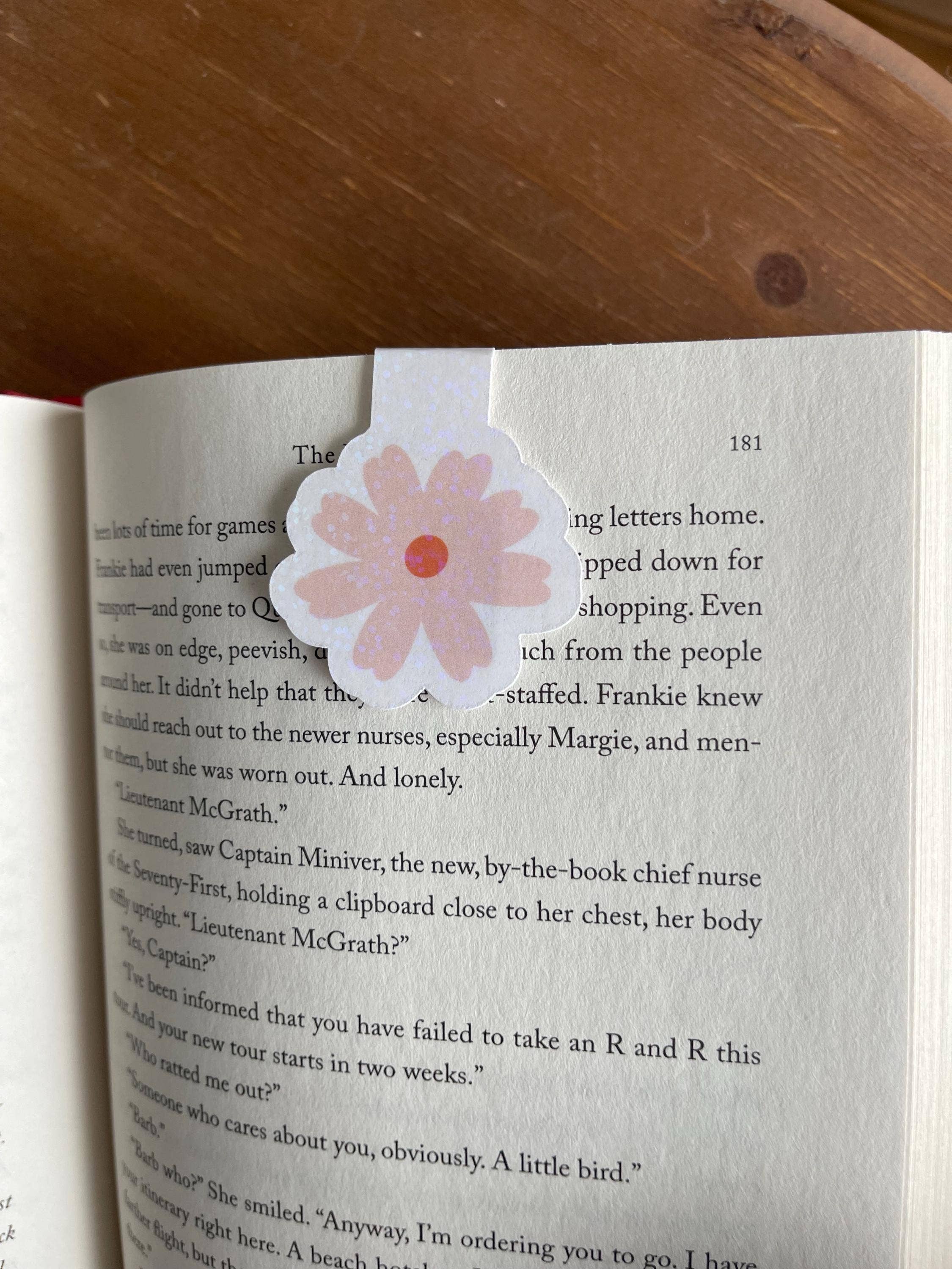 Willow & Sage - Vendita all'ingrosso Segnalibro - Segnalibro Magnetico Fiore #622