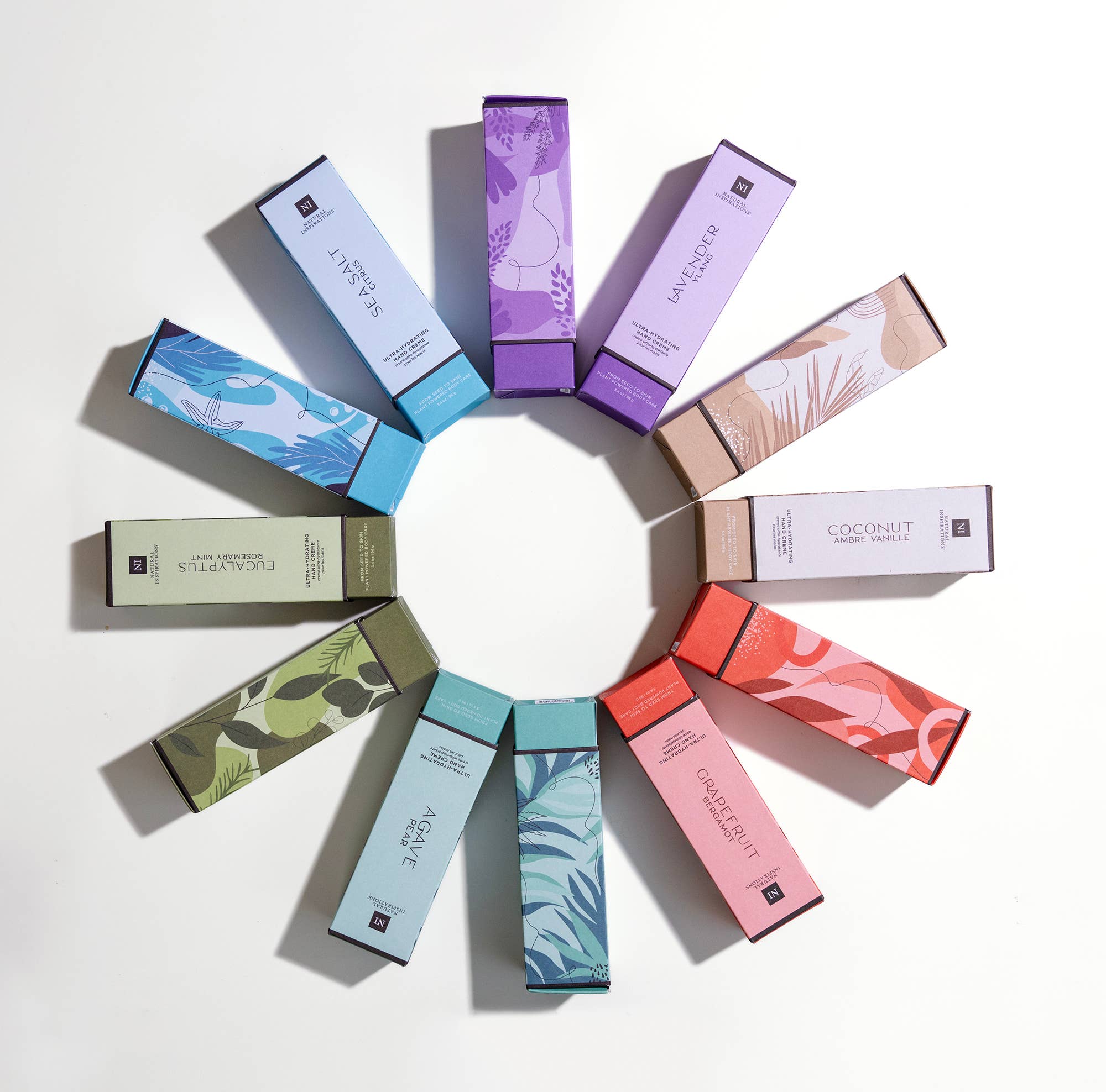 Natural Inspirations - Wholesale Hand Cream/Lotion - Grapefruit Bergamot  Boxed Hand Crème/Cream1