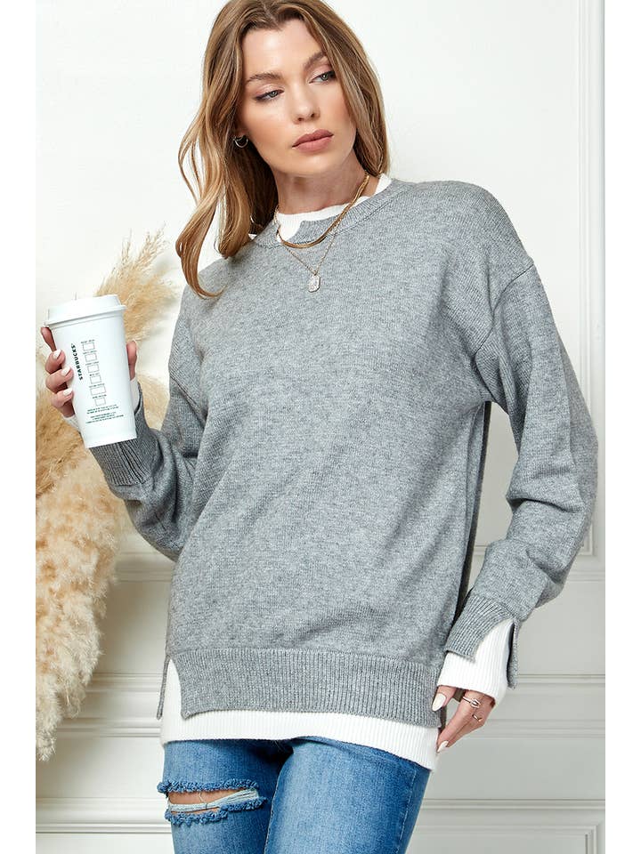 Cezele - Vendita all'ingrosso Maglione tricot - Donna - Maglione in maglia a maniche lunghe - 100% acrilico2