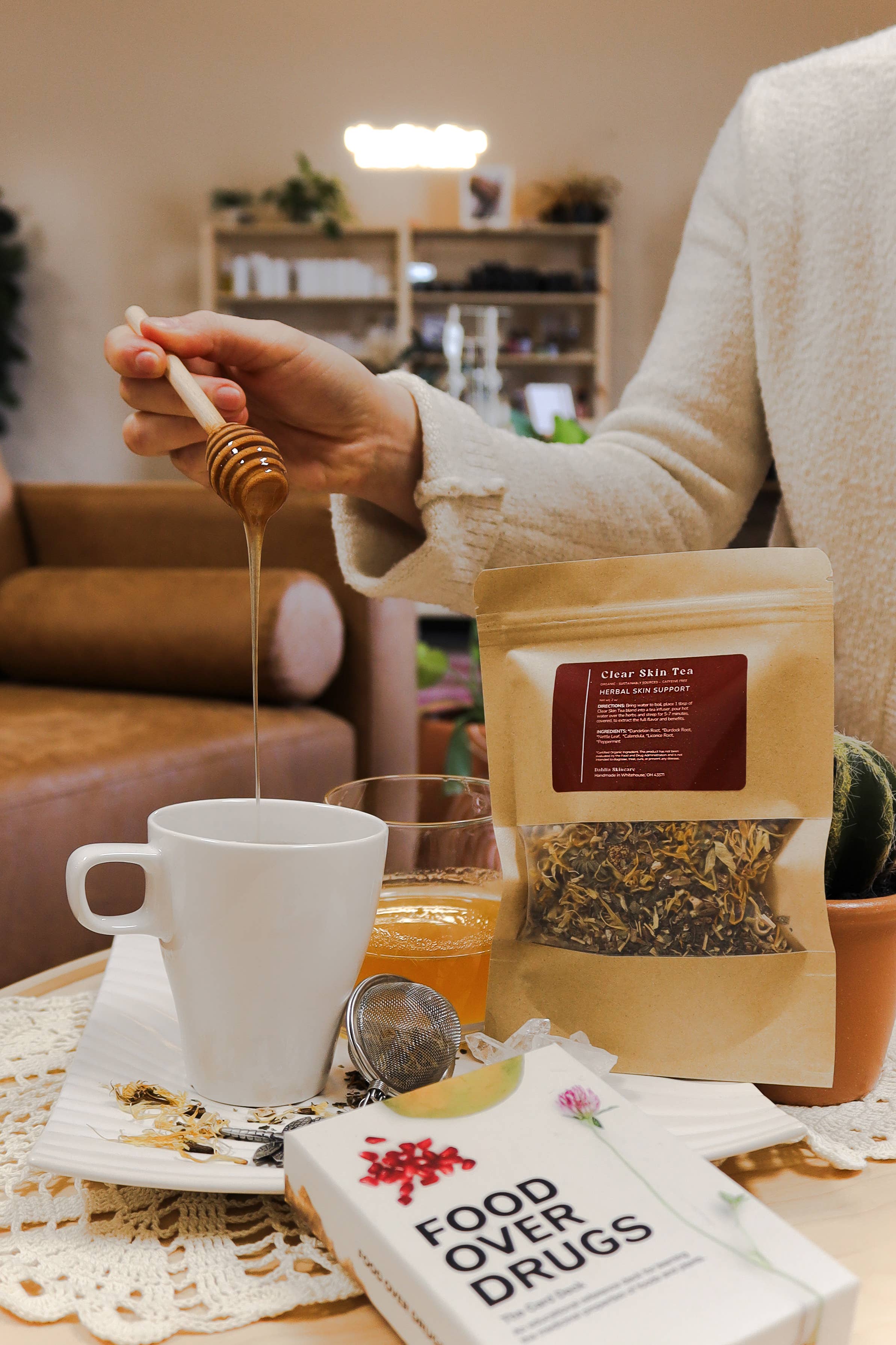 Dahlia Skincare - Wholesale Health/Detox Tea - Clear Skin Tea3