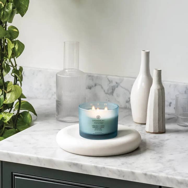 Seifen-Shop - Wholesale Jar/Filled Candle - Chesapeake Bay Candle – Reflection & Clarity – 3-Wick Scented Candle3