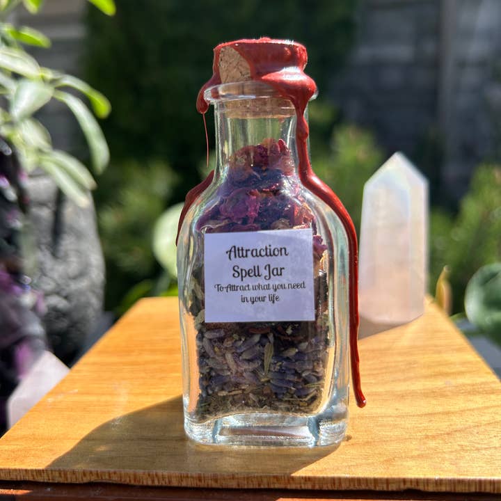 Attraction Spell Jar- Attract What You Need for wholesale by You Are Uniquely Magic