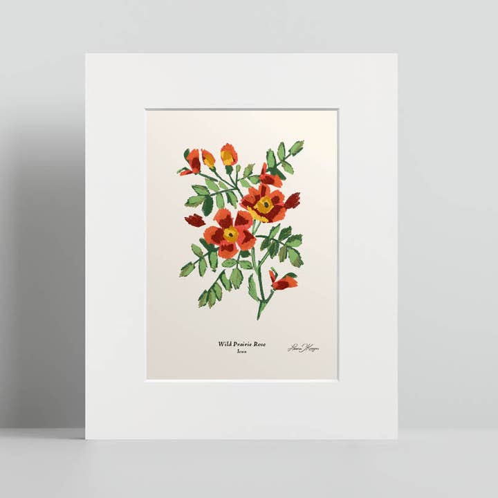 Addvent - Wholesale Art Print - US State Flowers / Small Art Prints14