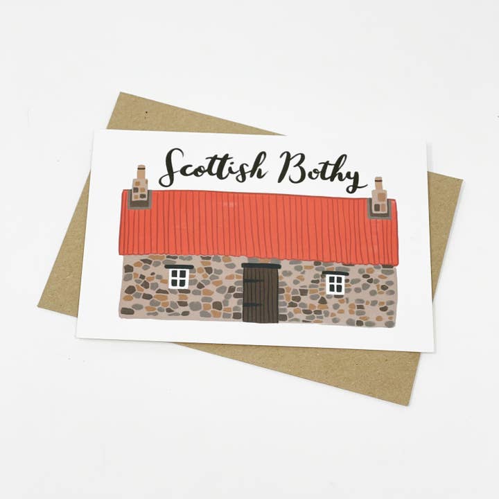 Lomond Paper Co - Wholesale Everyday Greeting Card - Scottish Bothy4