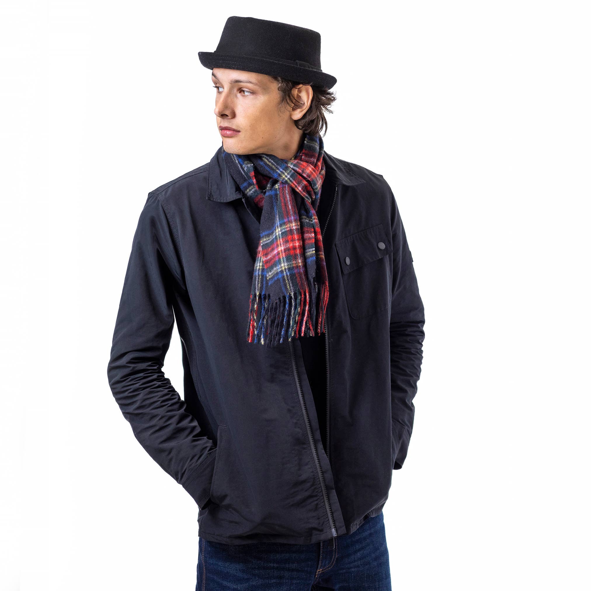 Heritage Traditions – Großhandel Schal – Herren – Karierter Schal aus reiner Wolle10