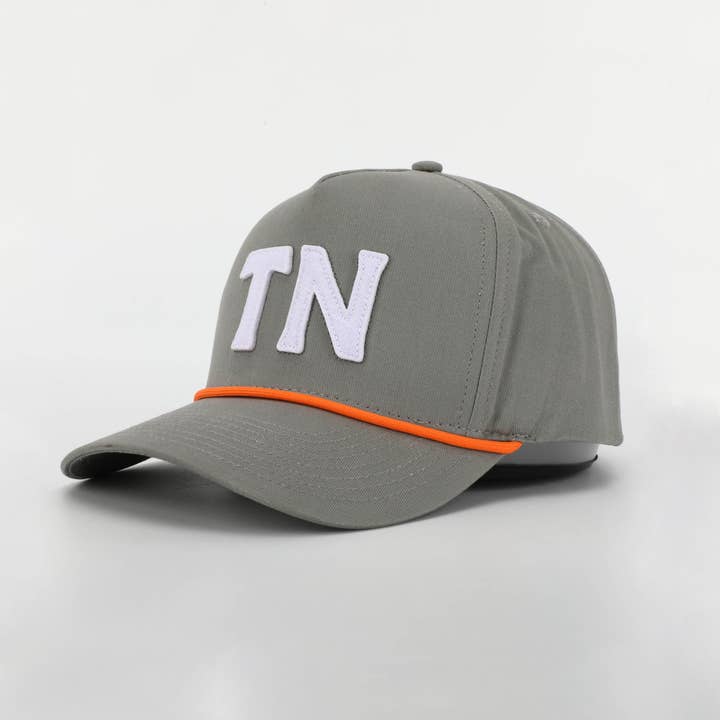 Tennessee Outfitters - Vente Casquette de baseball – unisexe - Tennessee "Chapeau TN" en gris fumée1