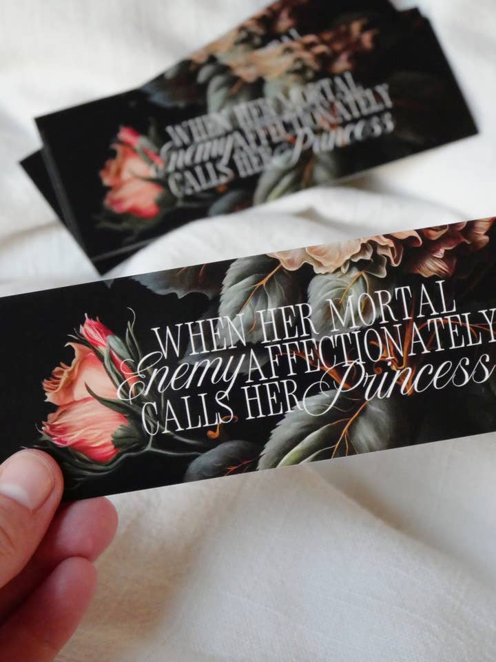 Mortal Enemy Bookmark for wholesale by Brearly & Co.