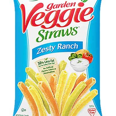 Hudson Meat Company - Wholesale Puffed Snack - VEGGIE STRAWS ZESTY RANCH - SENSIBLE PORTIO