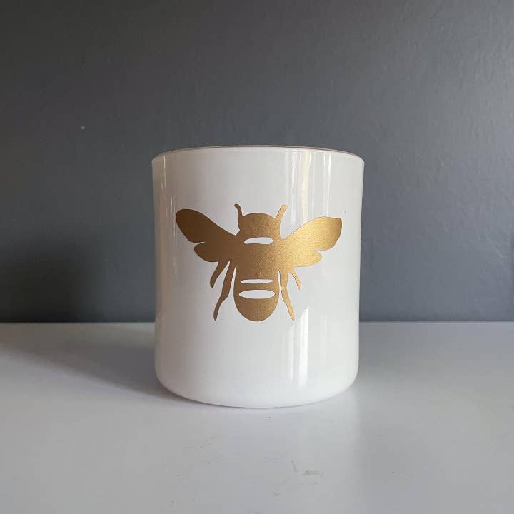 White Vogue Candle | Spring Summer, Autumn & Winter Scents for wholesale by Bee Luxx Candles