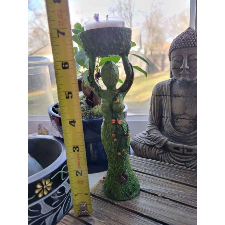My Magic Place Shop - Wholesale Candle Holder - Goddess Candle Holder Polyresin T-Light Holder Nurturing5