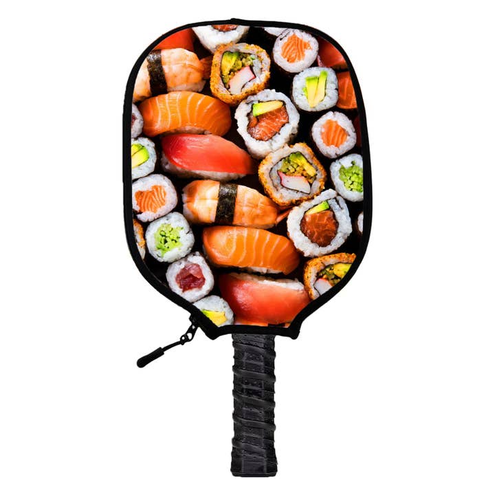 Housse Sushi Mania Pickleball pour la vente par PickleBallerz