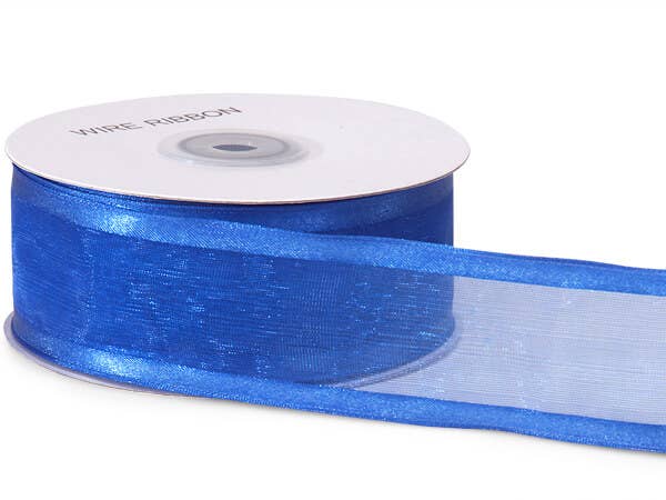 Nashville Wraps - Wholesale Ribbon - Gift Wrapping - Wired Satin Edge Sheer Ribbon4