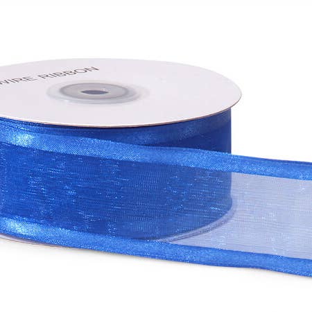 Nashville Wraps - Wholesale Ribbon - Gift Wrapping - Wired Satin Edge Sheer Ribbon4