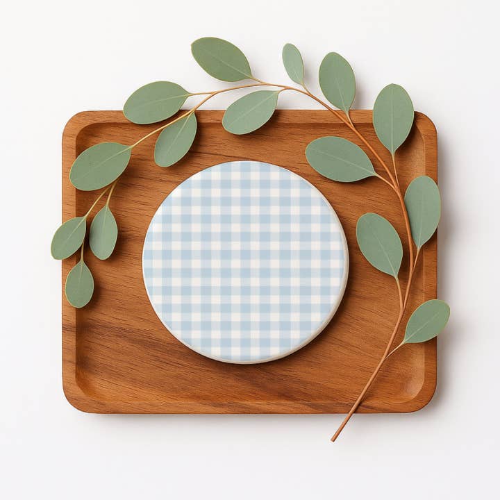 Gia Roma - Wholesale Decorative Tabletop Object - Blue Country Coaster Elegant Grandmillennial Blue Home Decor16