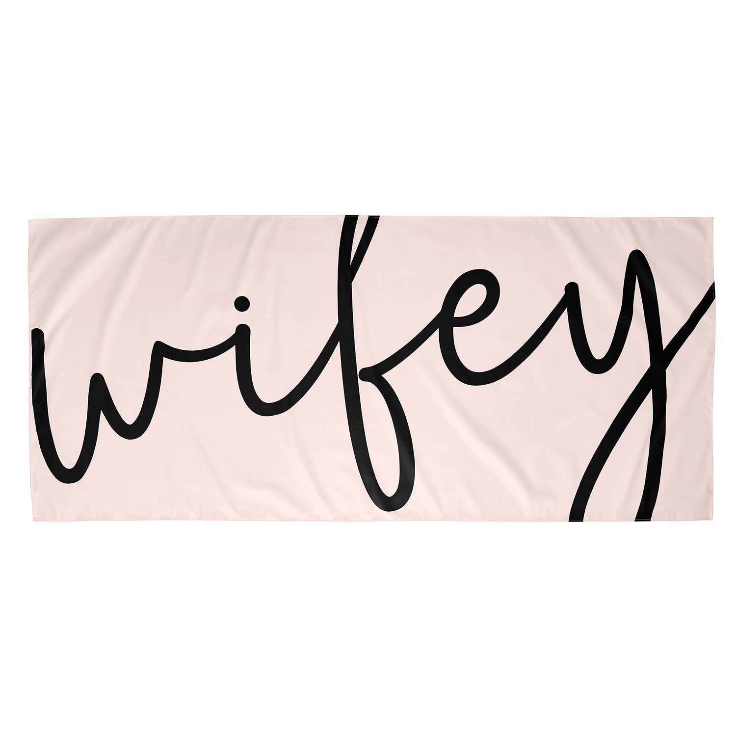 Angle - Wholesale Beach Towel - Quick Dry Oversized Beach Towel - Wifey - Pink0
