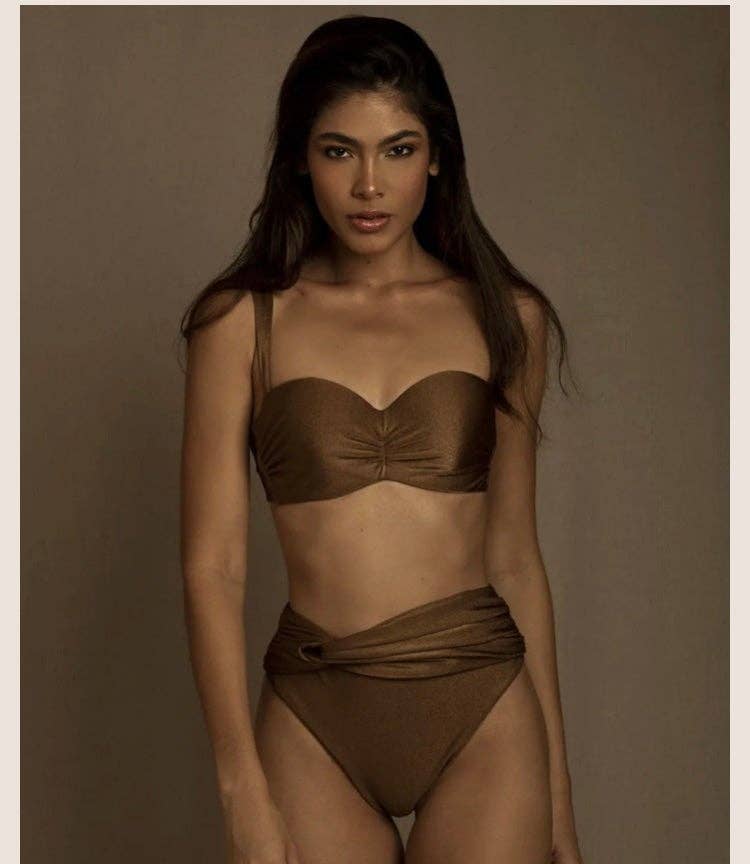Bronze RESORT Classic Beachwear Bikini for wholesale on Faire1