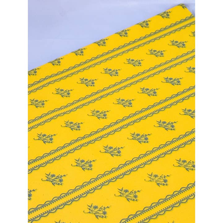 Papier de Soie 500 Feuilles De 62x86cm BLOOM LEMON/ BLUE pour la vente par CHIC&PAPER