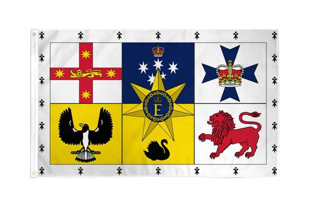 Flags Importer - Vendita all'ingrosso Bandiere - Bandiera Reale d'Australia 3x5ft Poliestere0