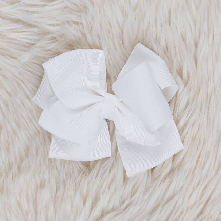 Marie Nicole Clothing - Wholesale Hair Bow - Kids - 5 Inch Double Layer Bow - 70 Colors Available