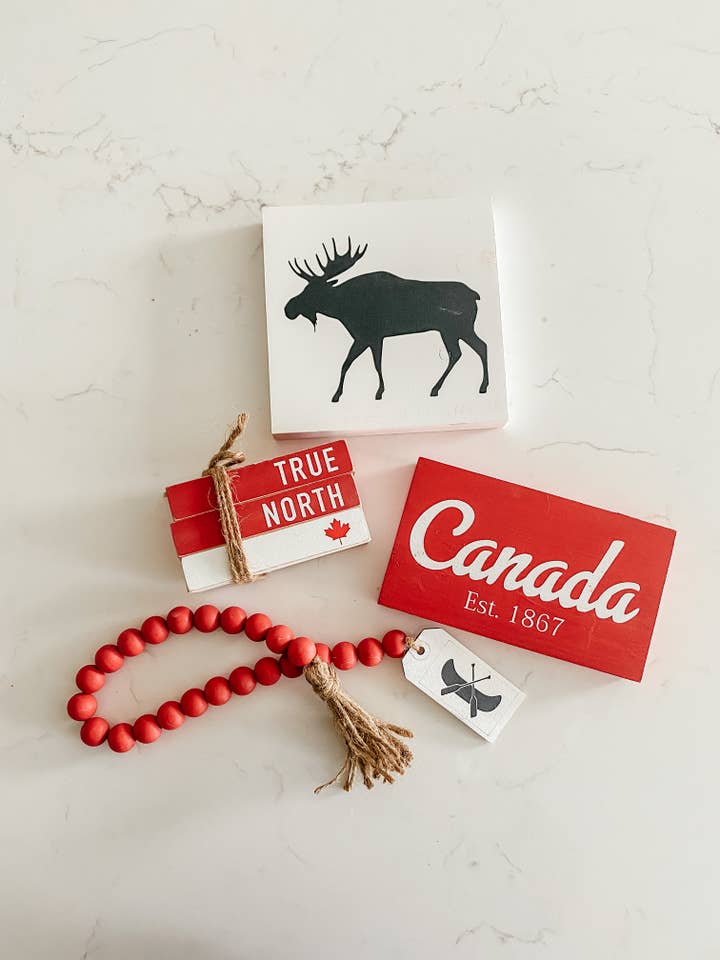 Fête du Canada - Ensemble de panneaux | Kit de bricolage pour la vente par Rustic Chalk Decor