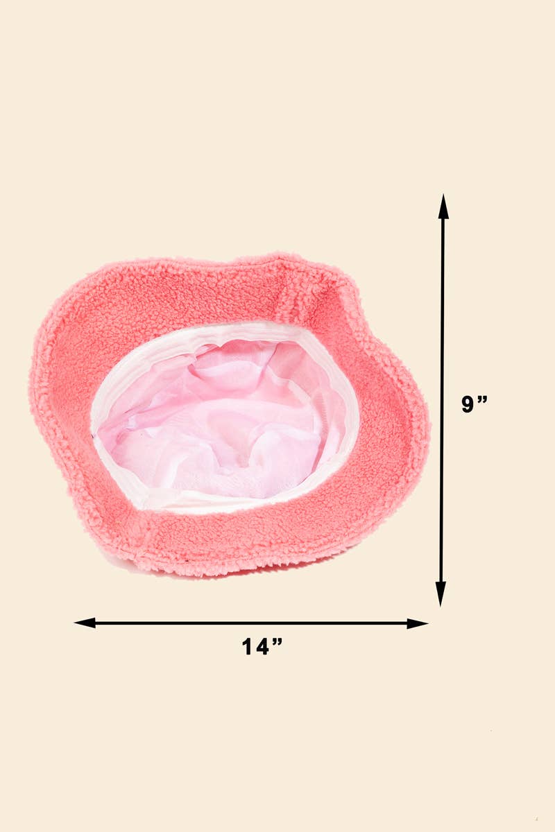 Anarchy Street - Wholesale Bucket Hat - Women's - Soft Sherpa Bucket Hat2