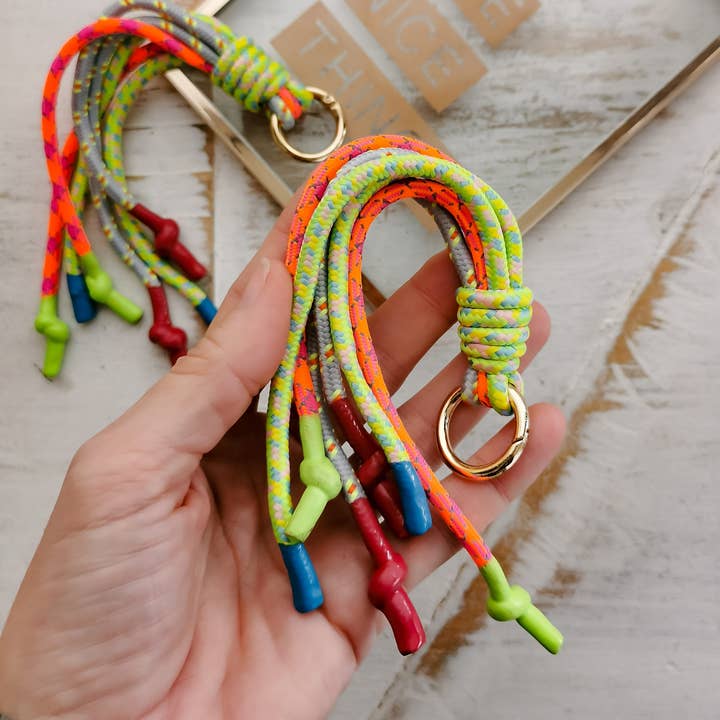 Pampa Mia - Vente Porte-clés – femme - Porte-clés avec rubans en coton