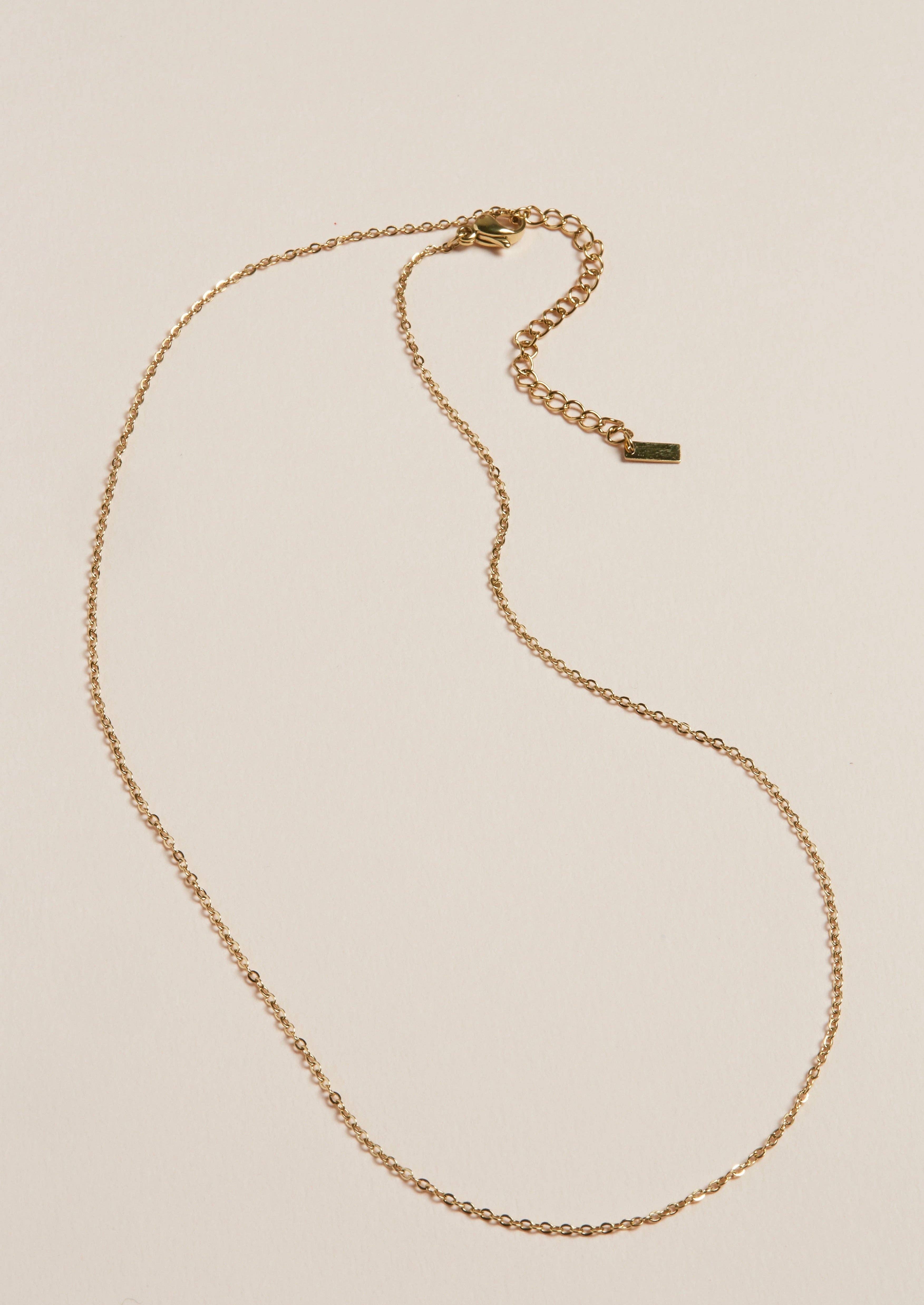 Voguette Paris - Wholesale Link & Chain Necklace - Simple MESH necklace1