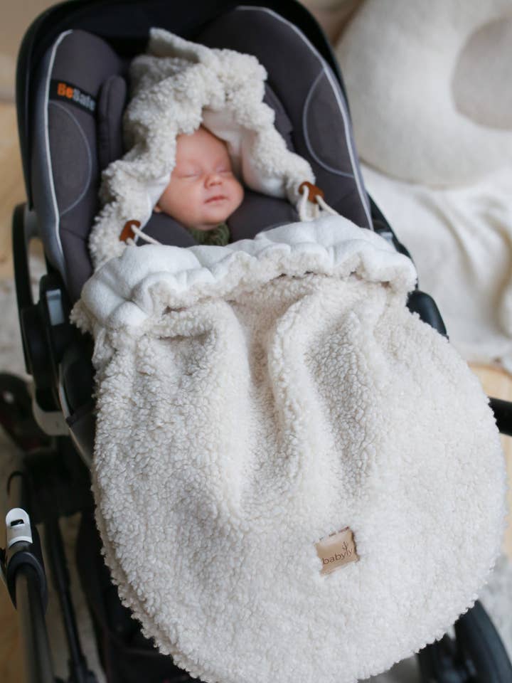 Babyly - Wholesale Sleepsack - Baby - Stroller footmuff/ Baby car seat swaddle - Teddy11