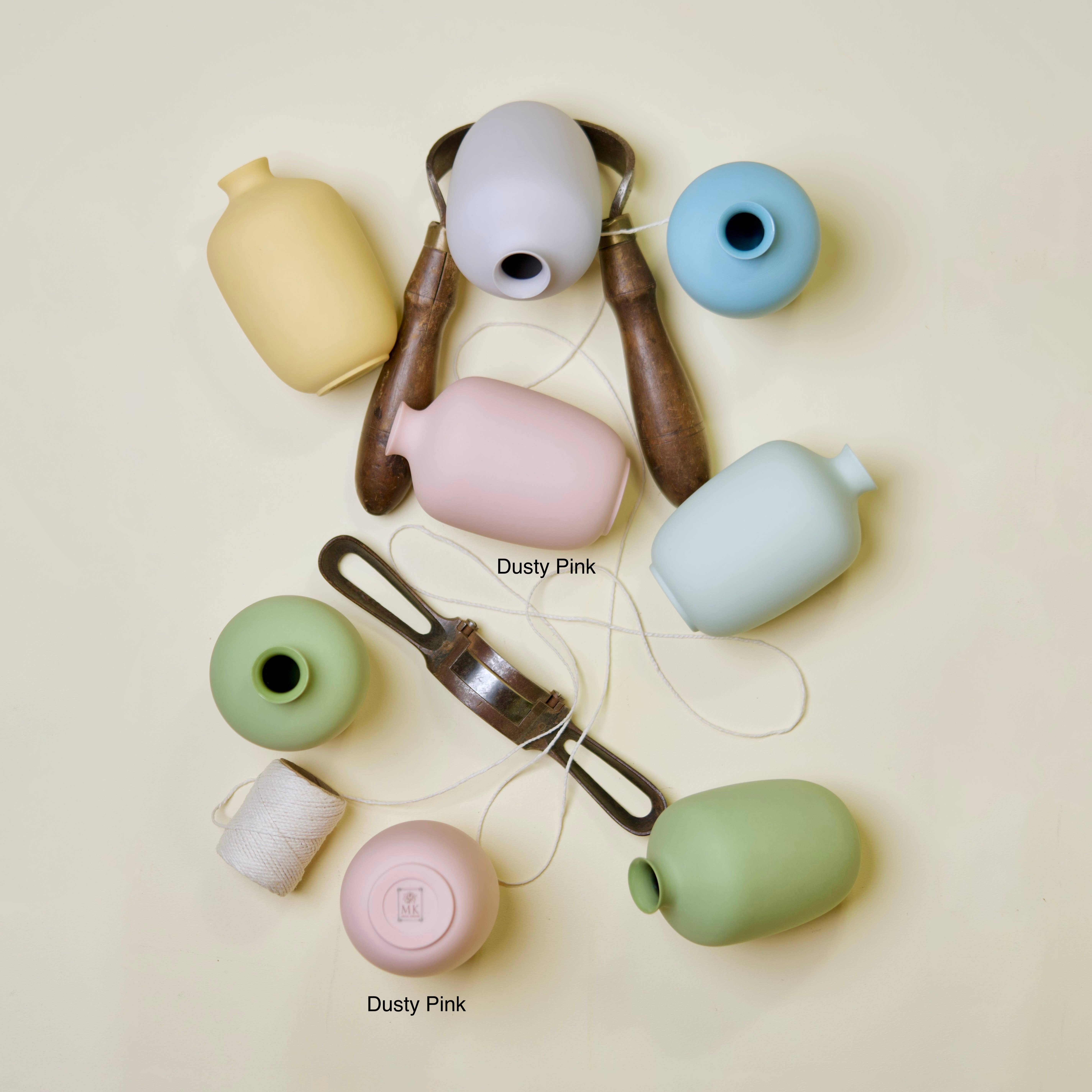 Middle Kingdom - Wholesale Vase - Matte Porcelain Mini Plum Vase1