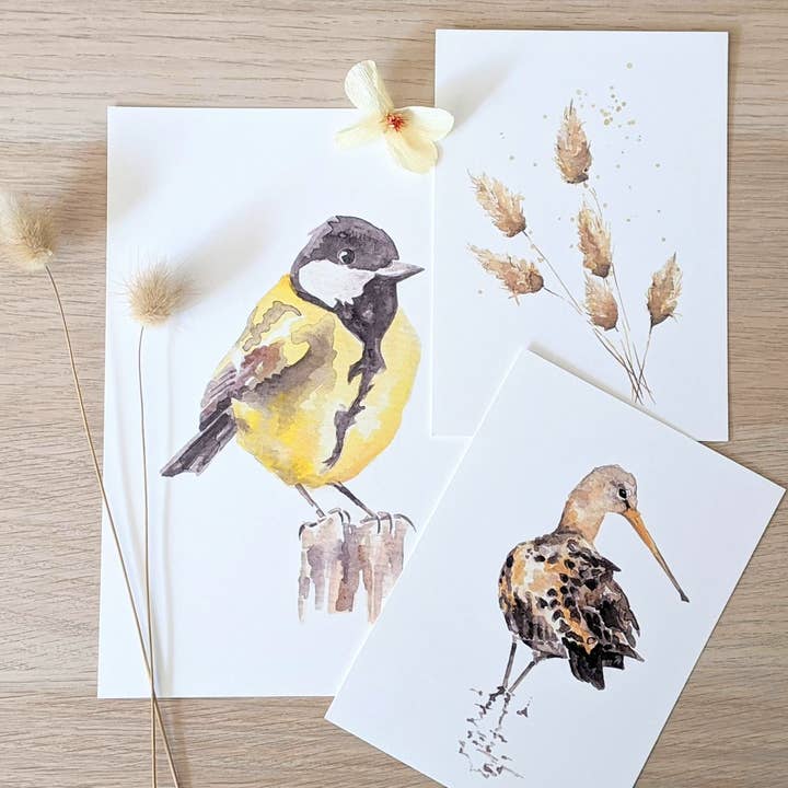 ArtworkByMadelon – wholesale Art print – Art print 'Grutto' | Handmade | biotop paper