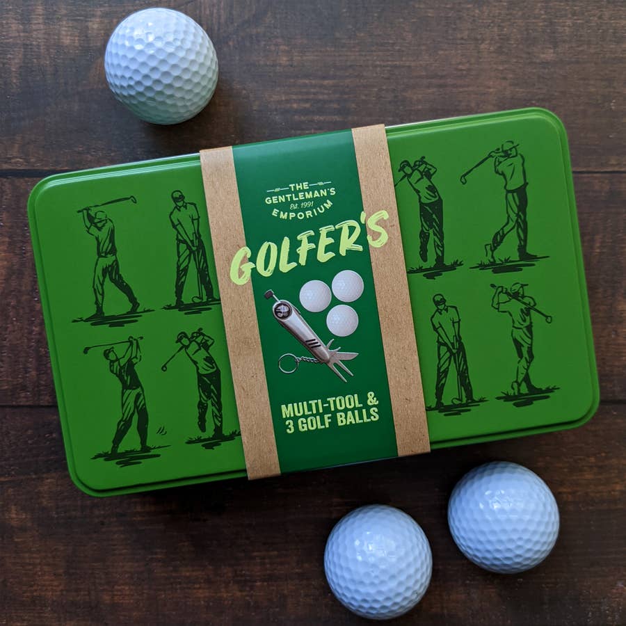The Wine Savant Golf Ball Whiskey Glasses Set of 2-8oz Golf Gifts - Un