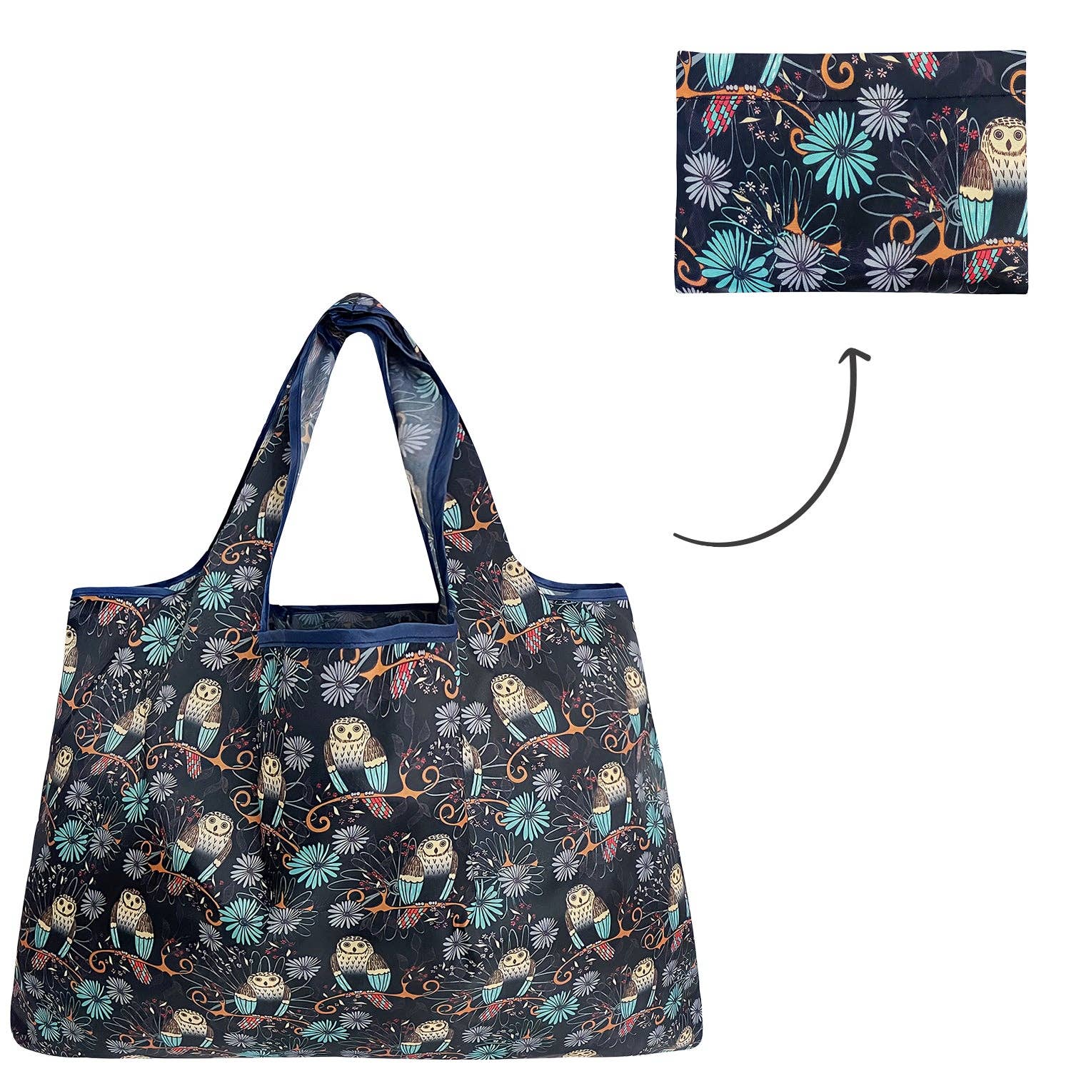 Wrapables.com - Vente Sacs de course/à provisions - Grand sac à provisions réutilisable en nylon écologique Wrapables18