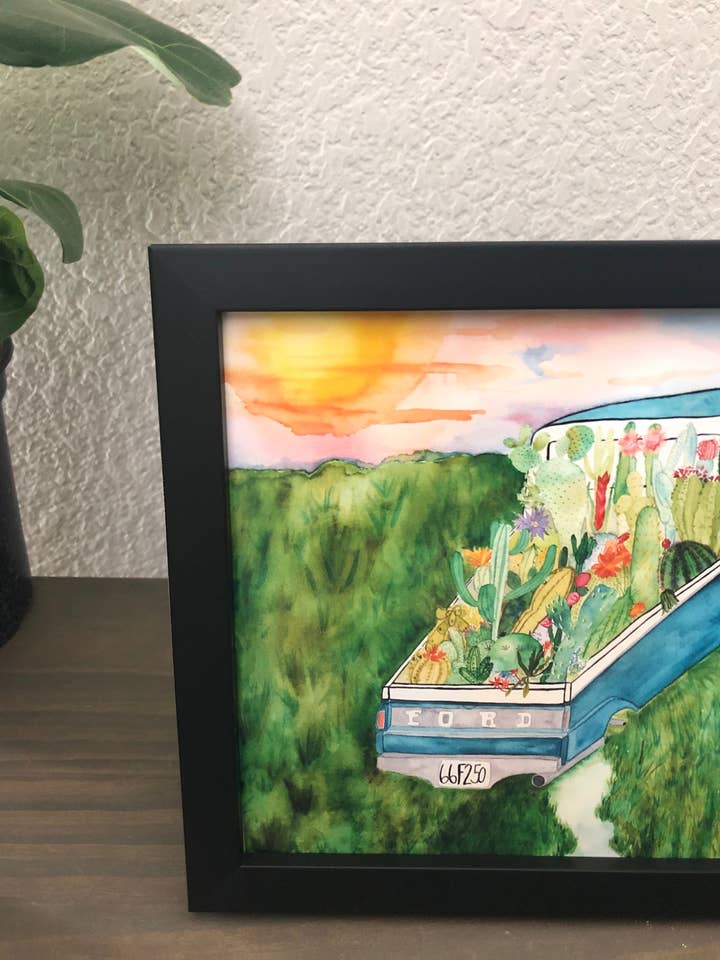 Le camion de grand-père pour la vente par Theresa Haddow