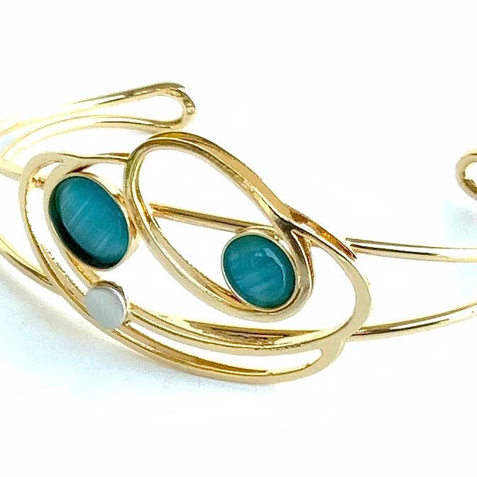 Christophe Poly / Crono Design - Vente Bracelet manchette - BRACELETS (B) - Manchette en fil en tailles 1 et 2, toutes deux ajustables24