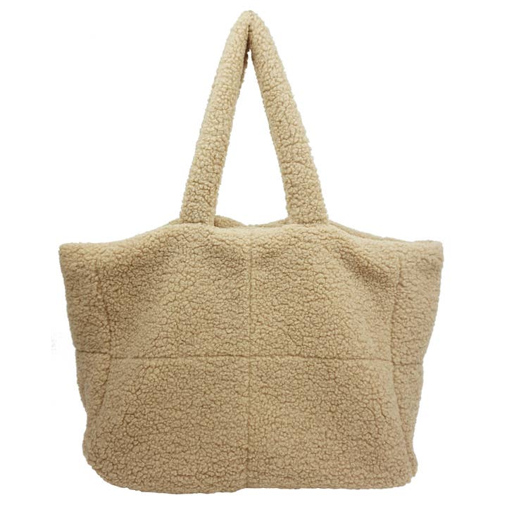Anais - Wholesale Tote Bag - Women's - Tote bag in faux fur S0234