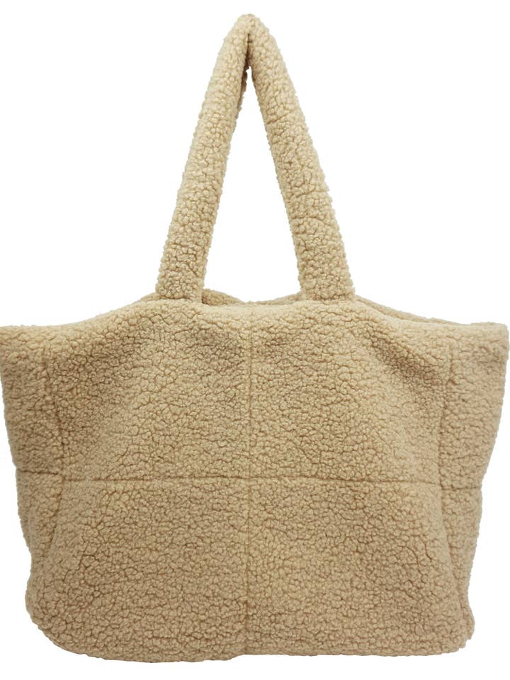 Tote bag in faux fur S0234 for wholesale by Anais