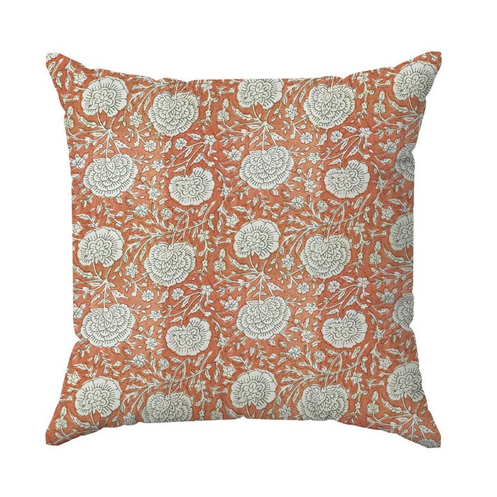 Pipar nude square print cushion 45x45cm for wholesale by Opjet Paris