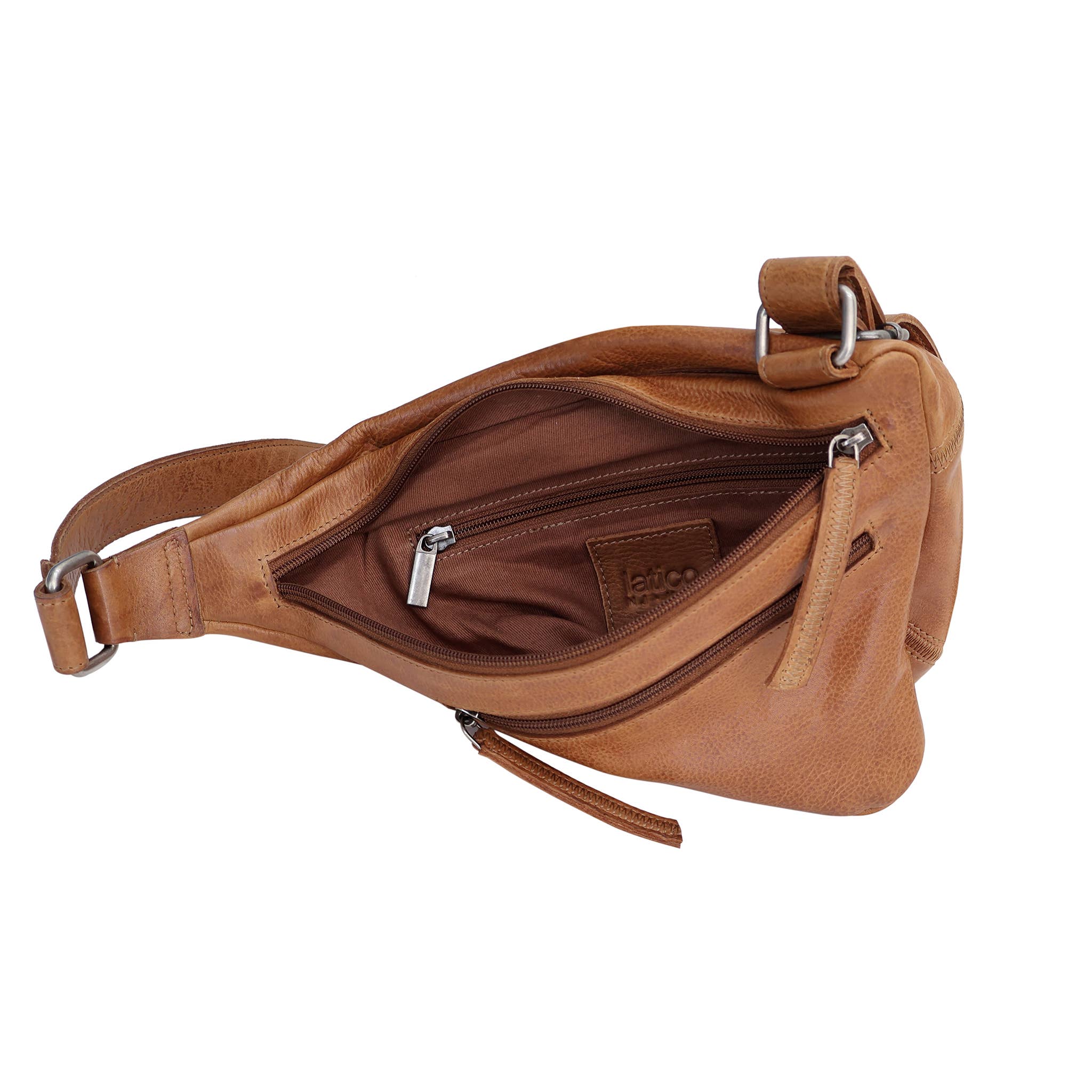Latico Leathers - Wholesale Crossbody Bag - Women's - Hippie Small Handcrafted Leather Sling Bags1