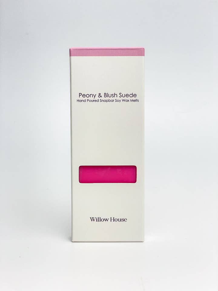 Peony & Blush Suede Snapbar for wholesale by Willow House