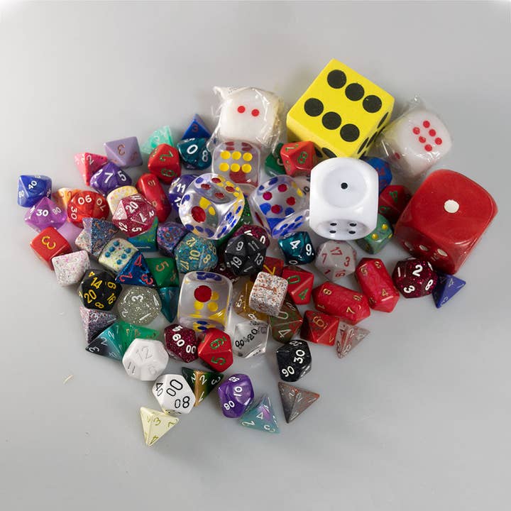 Game Master Dice - Wholesale Dice - One Pound of Assorted Dice1