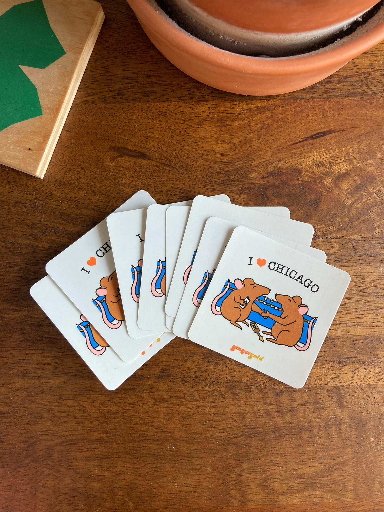 Gingergold - Wholesale Sticker - I Heart Chicago Sticker3