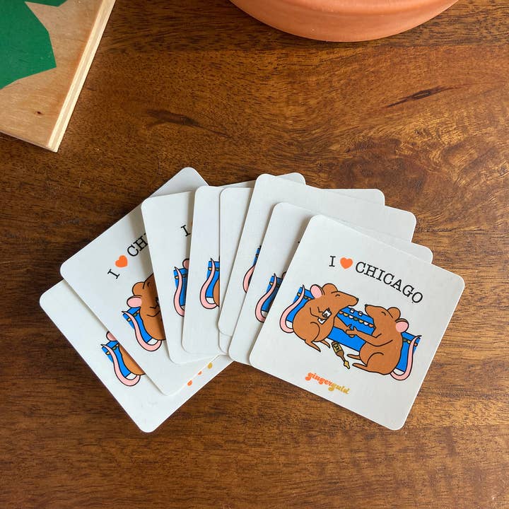 Gingergold - Wholesale Sticker - I Heart Chicago Sticker3