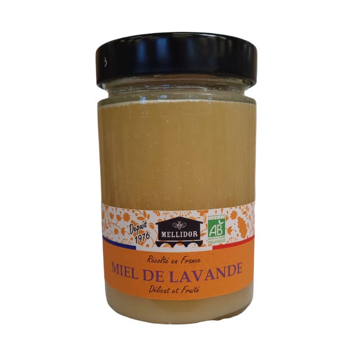 Mellidor - Wholesale Honey - ORGANIC LAVENDER HONEY FRANCE - 750G, 400G, 220G1