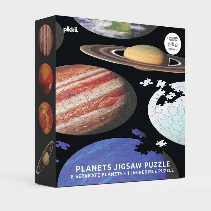 Pikkii – wholesale Puzzle – Adult – Planet Jigsaw Puzzle | 744 Piece Solar System Space Puzzle