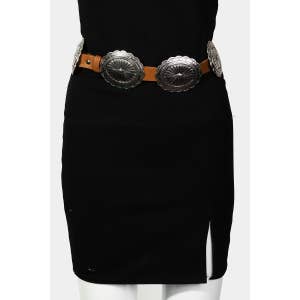 Plus size western sales belt