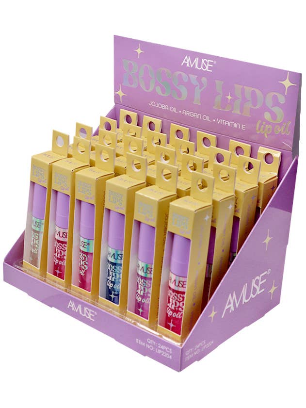 Amuse LIP2204 Bossy Lips Lip Oil - 24 pcs for wholesale by PINEAPPLE Beauty