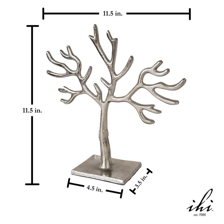 India Handicrafts Inc - Wholesale Jewelry Stand & Display - EcoChic Tree Jewelry Stand4