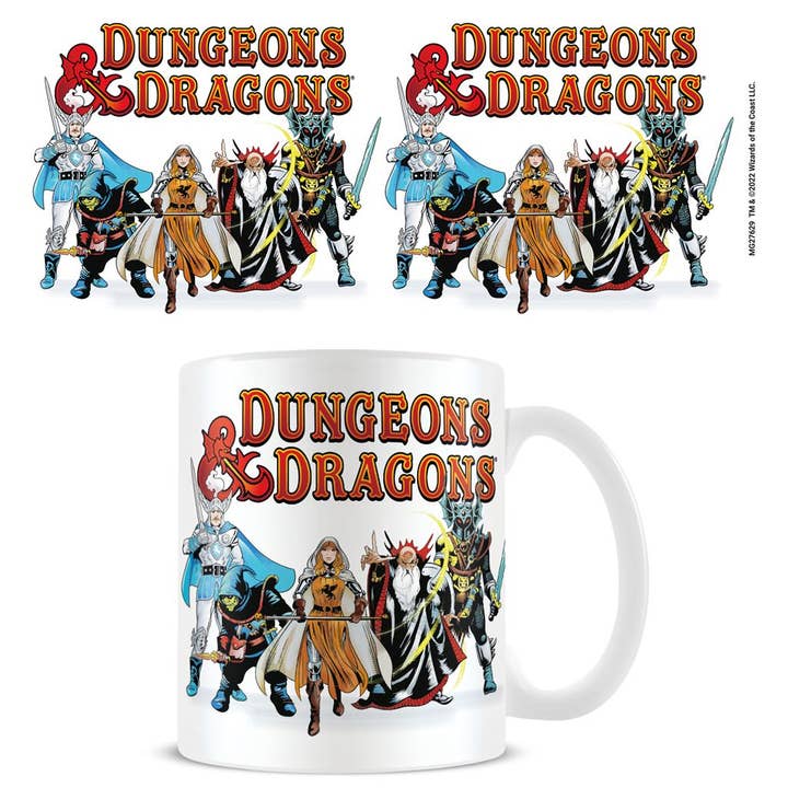 Pyramid International - Wholesale Coffee mug - Dungeons & Dragons (Retro Group)