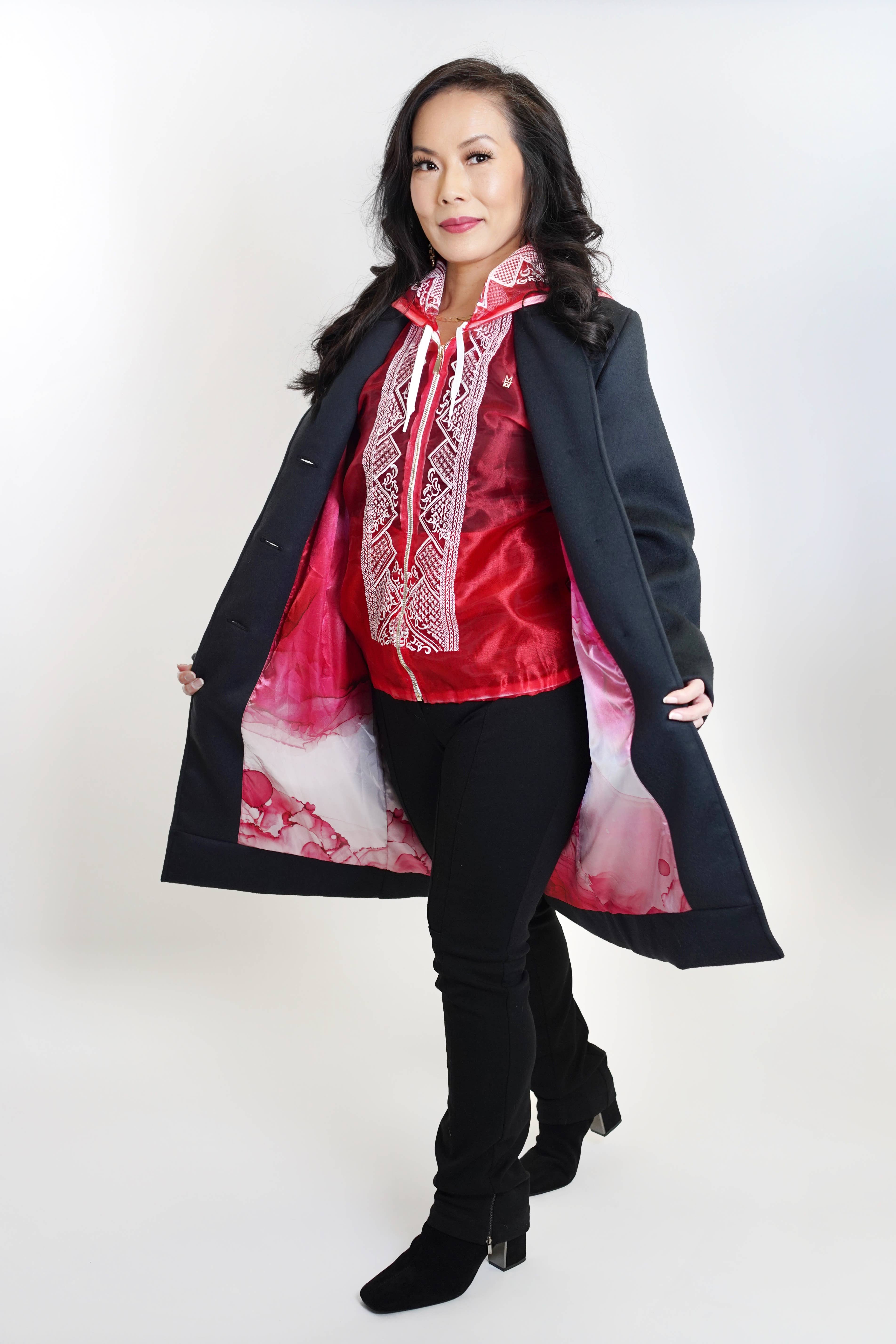 The House of Magsarili - Wholesale Jacket - Unisex - The Tribute: Barong Hoodie26