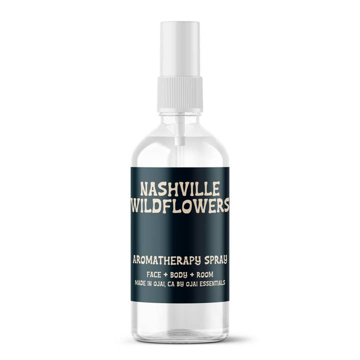 Nashville Wildflowers Aromatherapy Spray for wholesale by Ojai Essentials